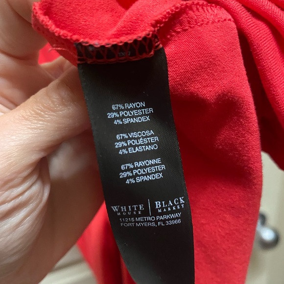 Asymmetrical top with metal detail on shoulder - Picture 4 of 5